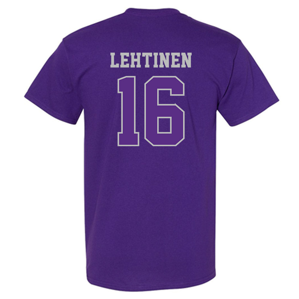 Stonehill - NCAA Men's Ice Hockey : Joel Lehtinen - Classic Shersey T-Shirt-1