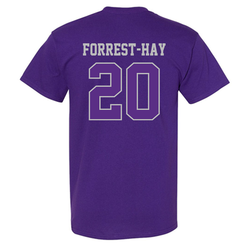 Stonehill - NCAA Men's Soccer : James Forrest-Hay - Classic Shersey T-Shirt-1