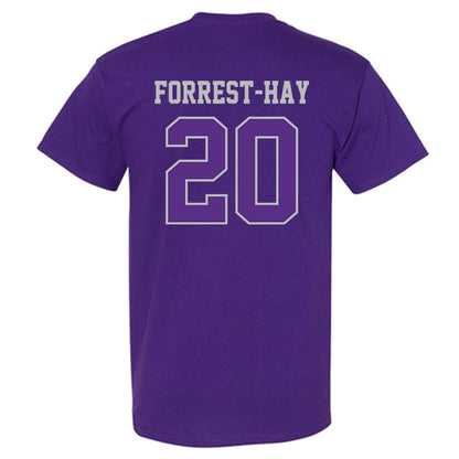 Stonehill - NCAA Men's Soccer : James Forrest-Hay - Classic Shersey T-Shirt-1