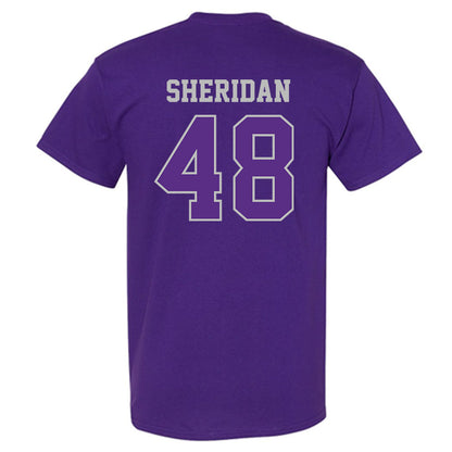 Stonehill - NCAA Football : Kevin Sheridan - Classic Shersey T-Shirt-1