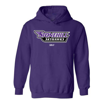 Stonehill - NCAA Women's Golf : Jaelyn DeBoise - Classic Shersey Hooded Sweatshirt-0