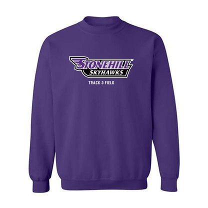 Stonehill - NCAA Men's Track & Field : Ayden Gleeson - Classic Shersey Crewneck Sweatshirt-0