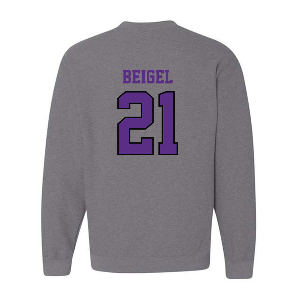 Stonehill - NCAA Women's Lacrosse : Val Beigel - Classic Shersey Crewneck Sweatshirt-1