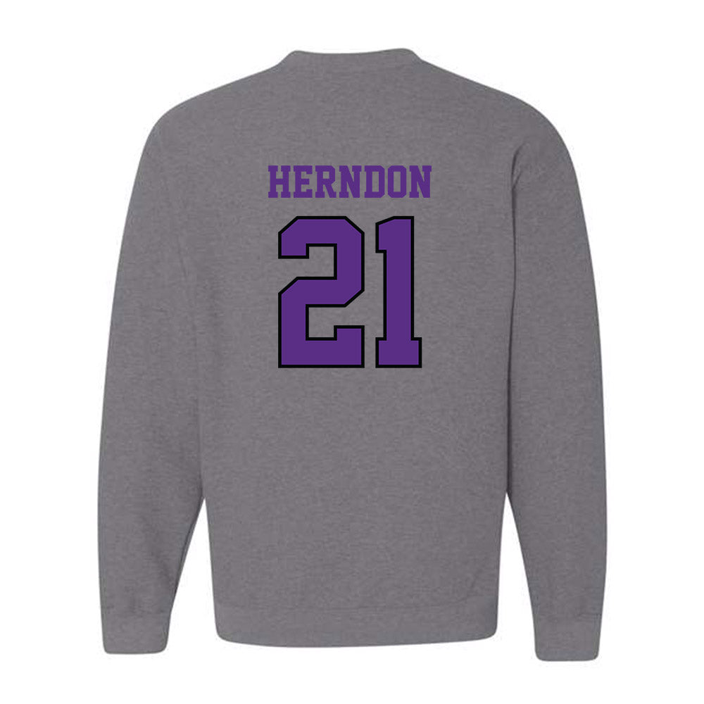 Stonehill - NCAA Women's Volleyball : Haley Herndon - Classic Shersey Crewneck Sweatshirt-1