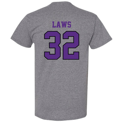 Stonehill - NCAA Football : Langdon Laws - Classic Shersey T-Shirt-1