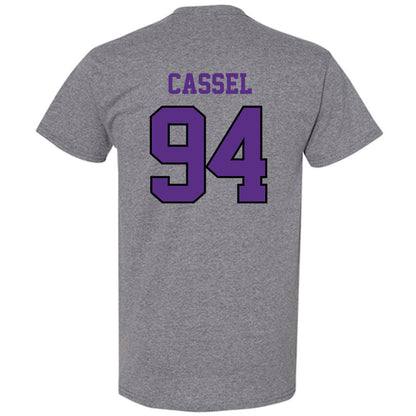 Stonehill - NCAA Football : Marcus Cassel - Classic Shersey T-Shirt-1