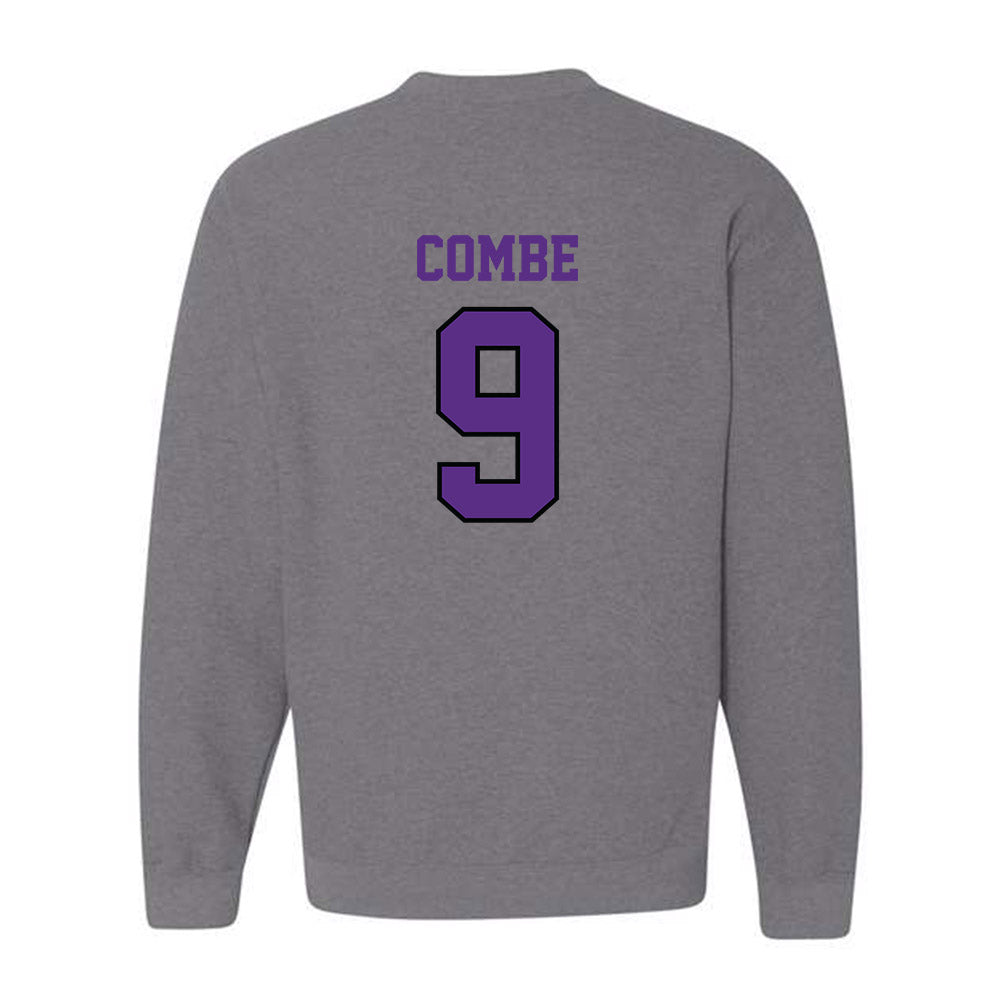 Stonehill - NCAA Women's Ice Hockey : Summer Combe - Classic Shersey Crewneck Sweatshirt-1