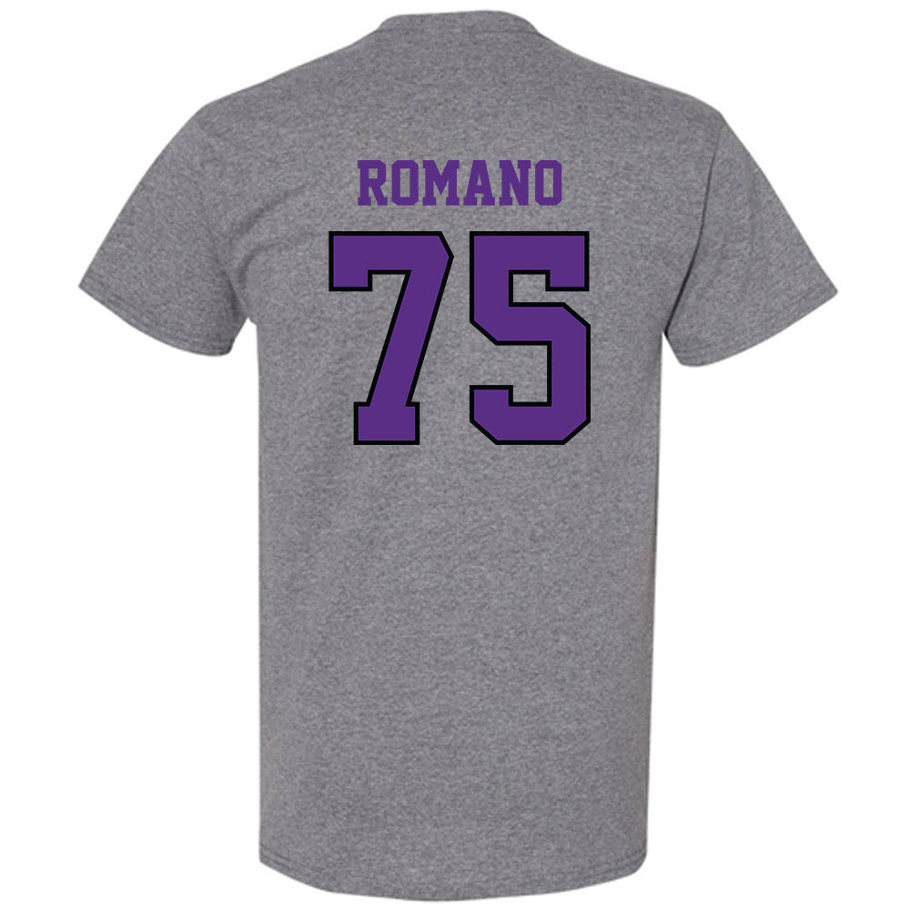 Stonehill - NCAA Football : Evan Romano - Classic Shersey T-Shirt-1