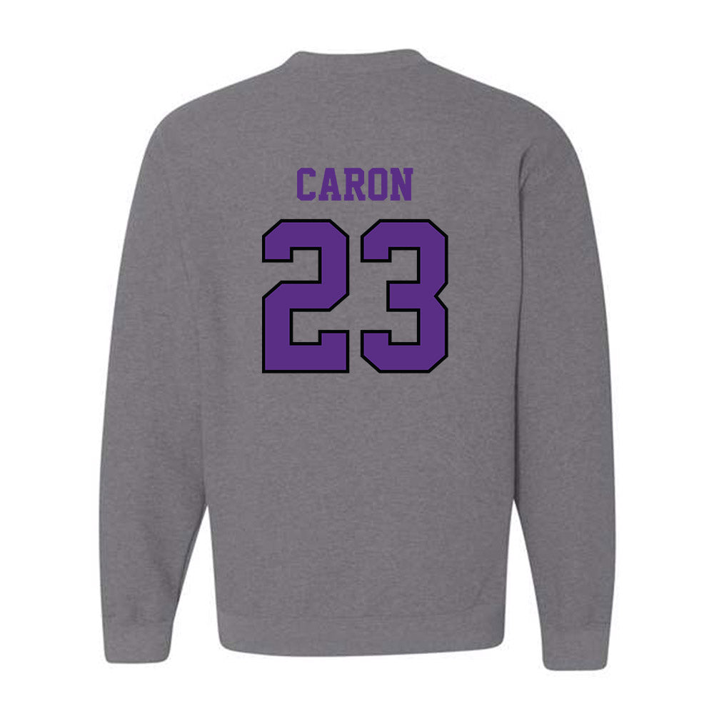 Stonehill - NCAA Softball : McKenzie Caron - Classic Shersey Crewneck Sweatshirt-1