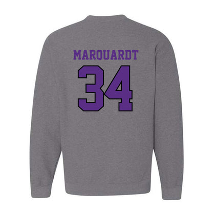 Stonehill - NCAA Men's Basketball : Neal Marquardt - Classic Shersey Crewneck Sweatshirt-1