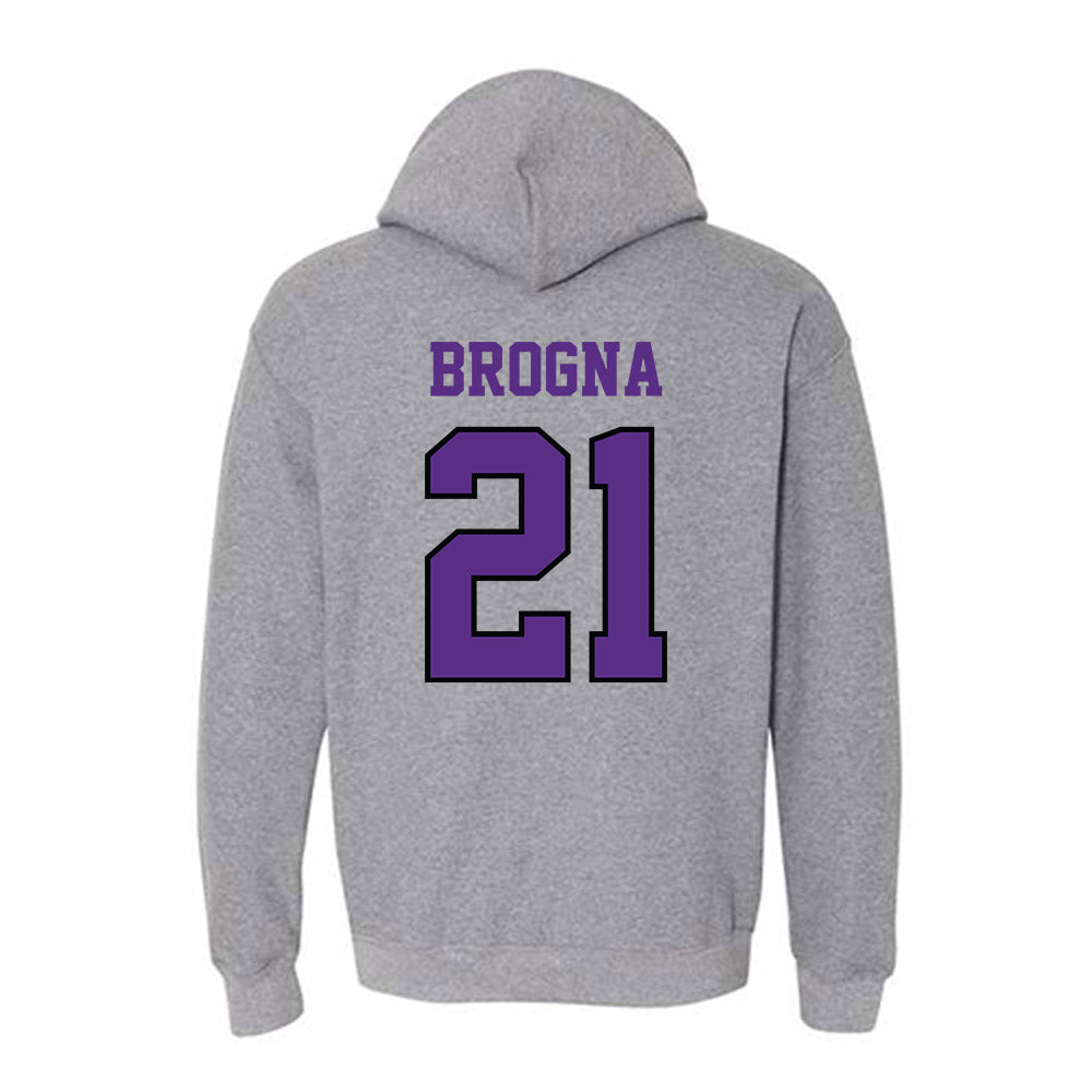  - NCAA Men's Basketball : Todd Brogna - Classic Shersey Hooded Sweatshirt-1