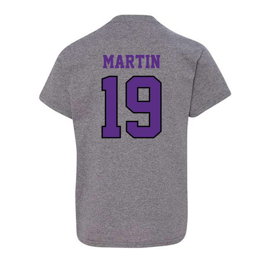 Stonehill - NCAA Baseball : Adam Martin - Classic Shersey Youth T-Shirt-1