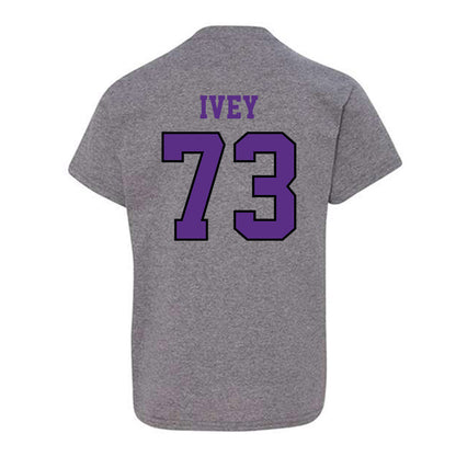 Stonehill - NCAA Football : Connor Ivey - Classic Shersey Youth T-Shirt-1