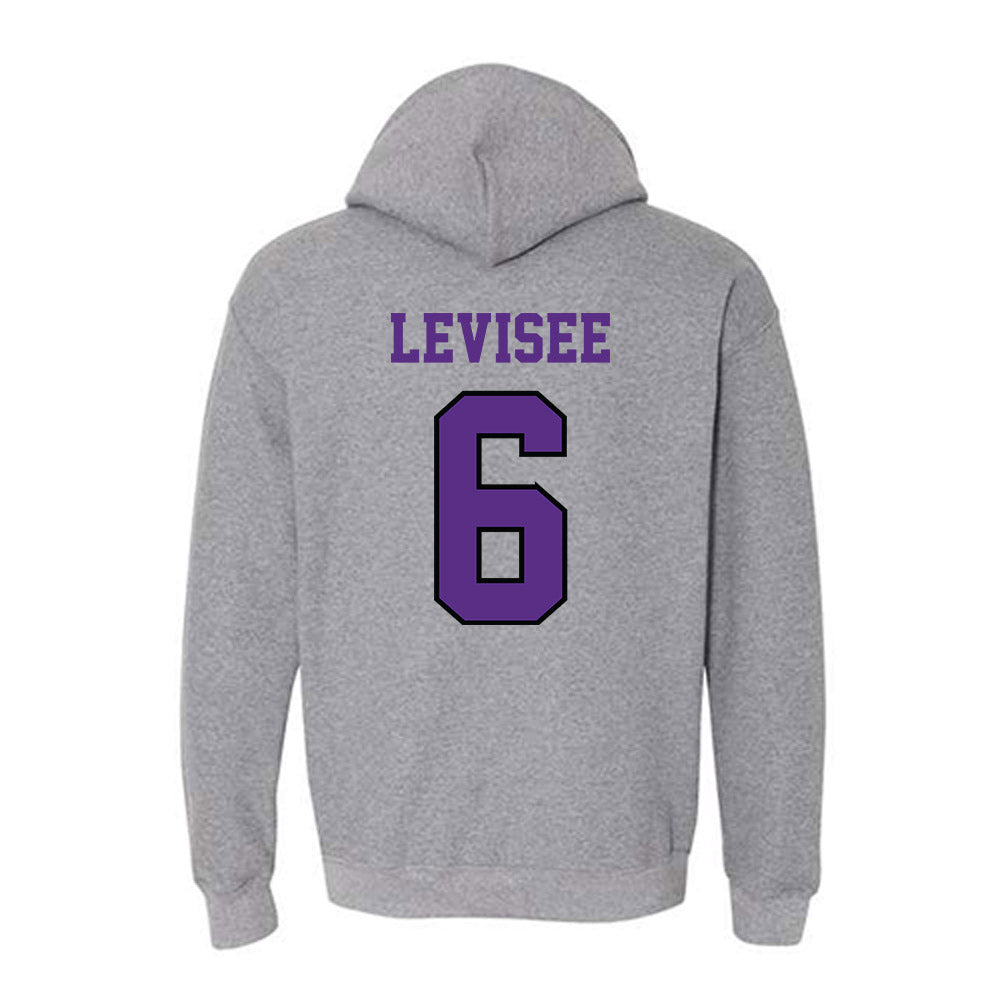 Stonehill - NCAA Men's Soccer : Tucker Levisee - Classic Shersey Hooded Sweatshirt-1