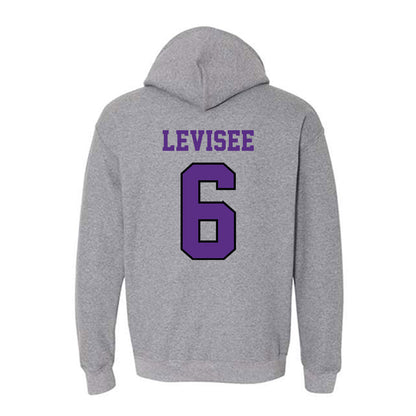 Stonehill - NCAA Men's Soccer : Tucker Levisee - Classic Shersey Hooded Sweatshirt-1