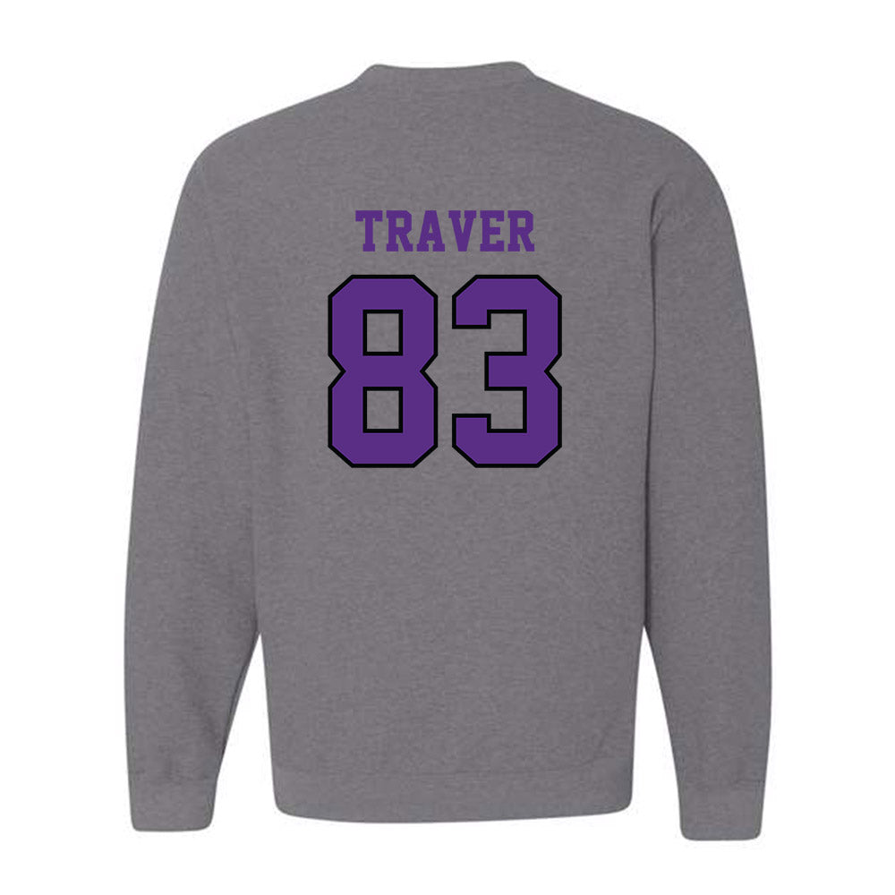 Stonehill - NCAA Football : Ashtin Traver - Classic Shersey Crewneck Sweatshirt-1