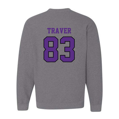 Stonehill - NCAA Football : Ashtin Traver - Classic Shersey Crewneck Sweatshirt-1