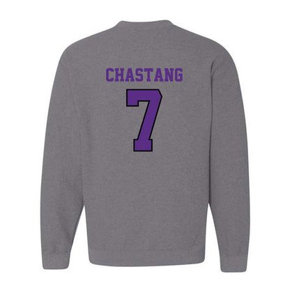 Stonehill - NCAA Men's Tennis : Alexis Chastang - Classic Shersey Crewneck Sweatshirt-1