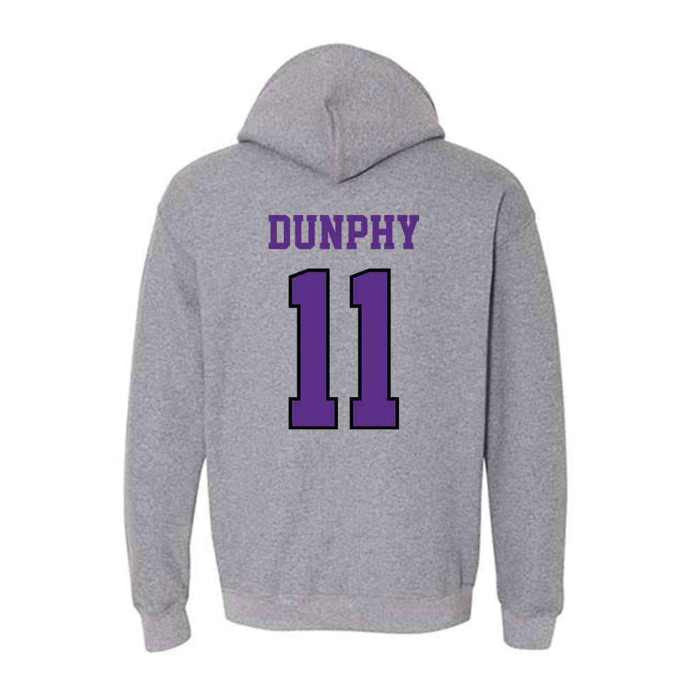 Stonehill - NCAA Football : Brigham Dunphy - Classic Shersey Hooded Sweatshirt-1