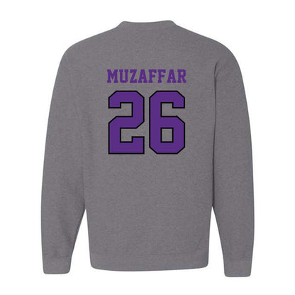 Stonehill - NCAA Men's Soccer : Amman Muzaffar - Classic Shersey Crewneck Sweatshirt-1