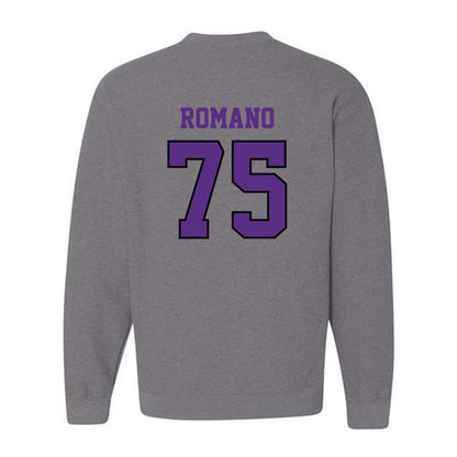 Stonehill - NCAA Football : Evan Romano - Classic Shersey Crewneck Sweatshirt-1