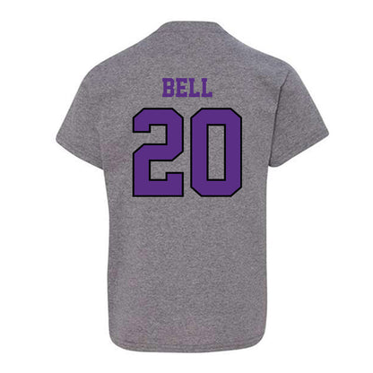 Stonehill - NCAA Baseball : Hunter Bell - Classic Shersey Youth T-Shirt-1