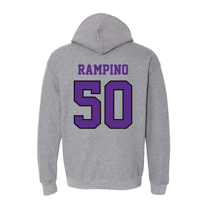 Stonehill - NCAA Football : Julian Rampino - Classic Shersey Hooded Sweatshirt-1
