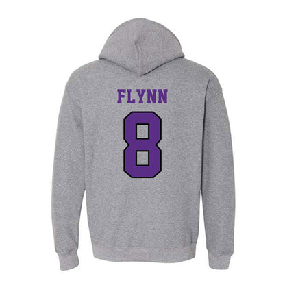 Stonehill - NCAA Football : John Flynn - Classic Shersey Hooded Sweatshirt-1