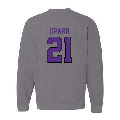 Stonehill - NCAA Baseball : Grayson Sparr - Classic Shersey Crewneck Sweatshirt-1