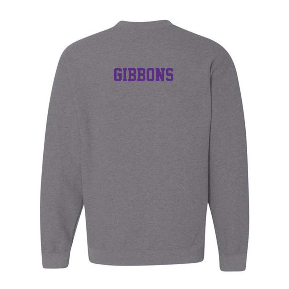 Stonehill - NCAA Women's Track & Field (Indoor) : Kaitlyn Gibbons - Classic Shersey Crewneck Sweatshirt-1
