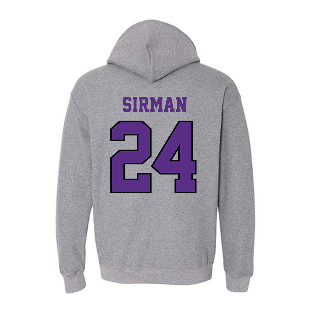 Stonehill - NCAA Football : Emory Sirman - Classic Shersey Hooded Sweatshirt-1