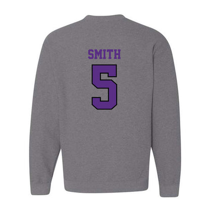 Stonehill - NCAA Women's Basketball : Narissa Smith - Classic Shersey Crewneck Sweatshirt-1