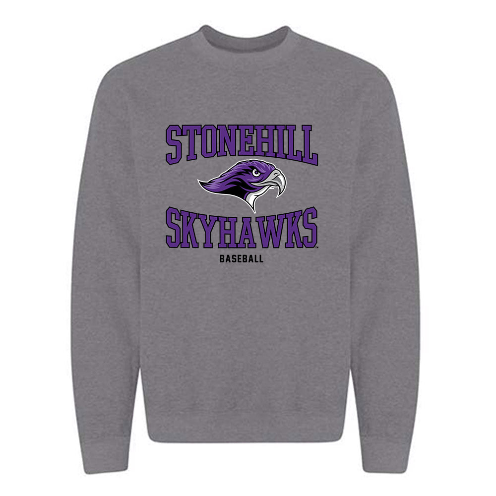 Stonehill - NCAA Baseball : Cam Morrison - Classic Shersey Crewneck Sweatshirt-0