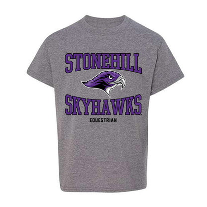 Stonehill - NCAA Equestrian : Hunter Fogell - Classic Shersey Youth T-Shirt-0