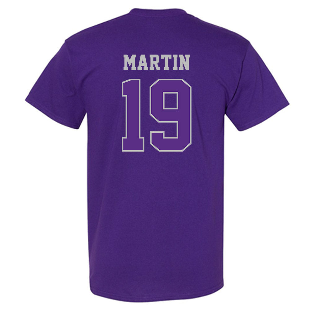 Stonehill - NCAA Baseball : Adam Martin - Classic Shersey T-Shirt-1