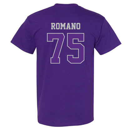 Stonehill - NCAA Football : Evan Romano - Classic Shersey T-Shirt-1