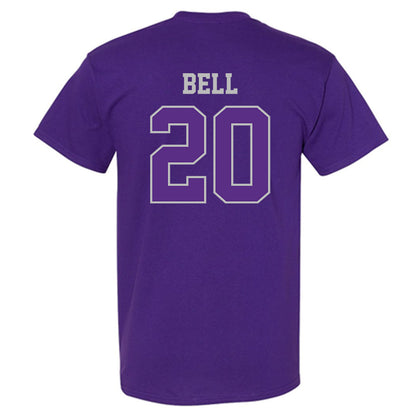 Stonehill - NCAA Baseball : Hunter Bell - Classic Shersey T-Shirt-1