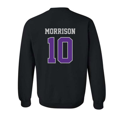 Stonehill - NCAA Baseball : Cam Morrison - Classic Shersey Crewneck Sweatshirt-1