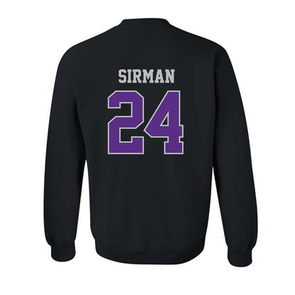 Stonehill - NCAA Football : Emory Sirman - Classic Shersey Crewneck Sweatshirt-1
