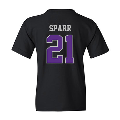 Stonehill - NCAA Baseball : Grayson Sparr - Classic Shersey Youth T-Shirt-1