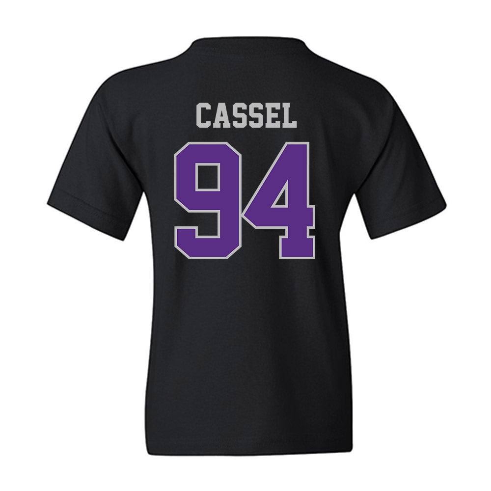 Stonehill - NCAA Football : Marcus Cassel - Classic Shersey Youth T-Shirt-1