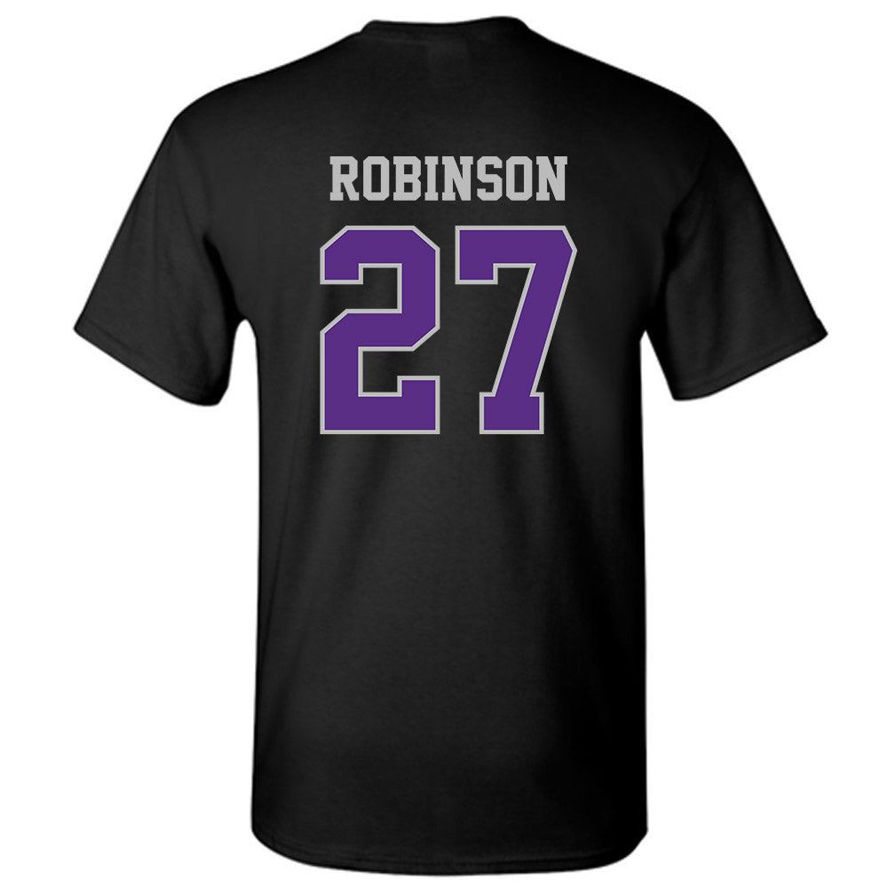 Stonehill - NCAA Baseball : Kacin Robinson - Classic Shersey T-Shirt-1