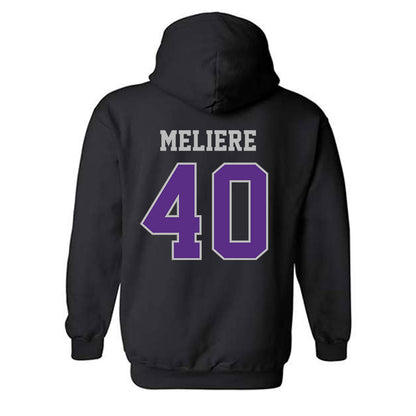 Stonehill - NCAA Baseball : Kenny Meliere - Classic Shersey Hooded Sweatshirt-1