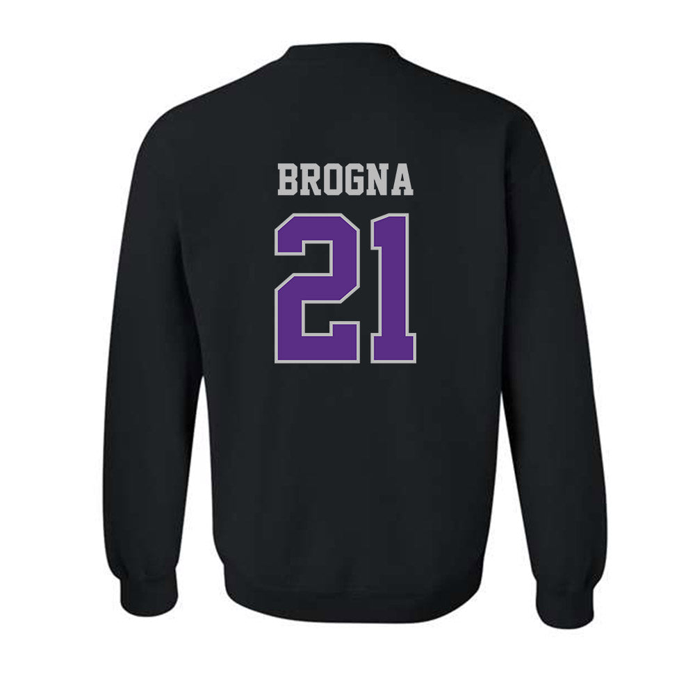  - NCAA Men's Basketball : Todd Brogna - Classic Shersey Crewneck Sweatshirt-1