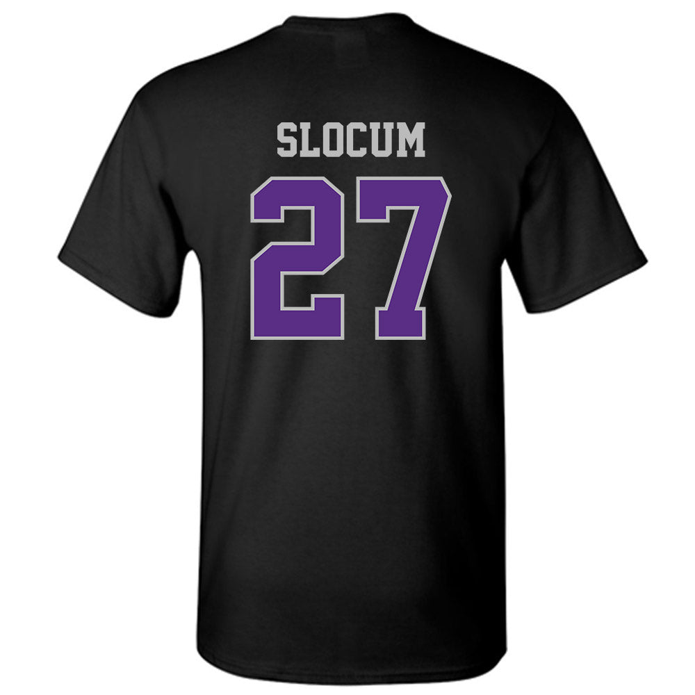 Stonehill - NCAA Women's Ice Hockey : Makenna Slocum - Classic Shersey T-Shirt-1