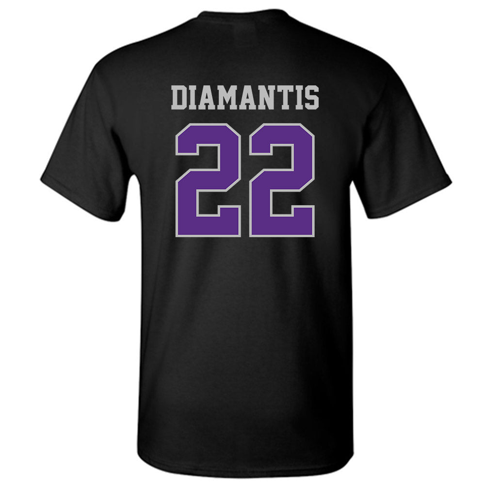 Stonehill - NCAA Men's Basketball : Charles Diamantis - Classic Shersey T-Shirt-1