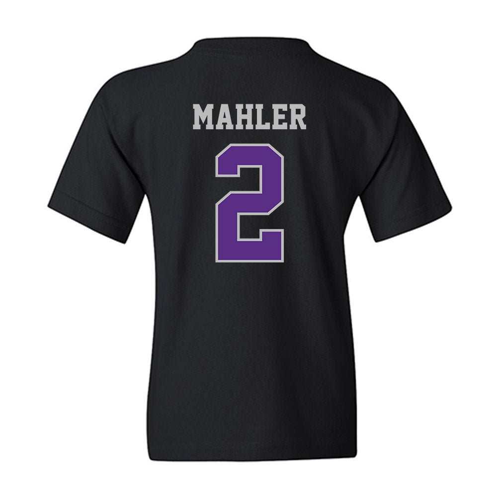 Stonehill - NCAA Men's Ice Hockey : Adam Mahler - Classic Shersey Youth T-Shirt-1