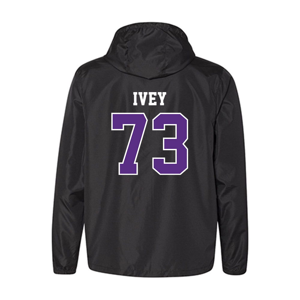 Stonehill - NCAA Football : Connor Ivey - Windbreaker-1