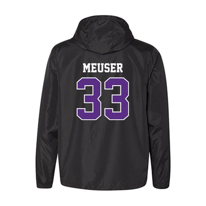 Stonehill - NCAA Men's Basketball : Ethan Meuser - Windbreaker-1