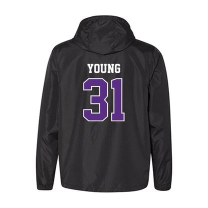 Stonehill - NCAA Football : Tyler Young - Windbreaker-1